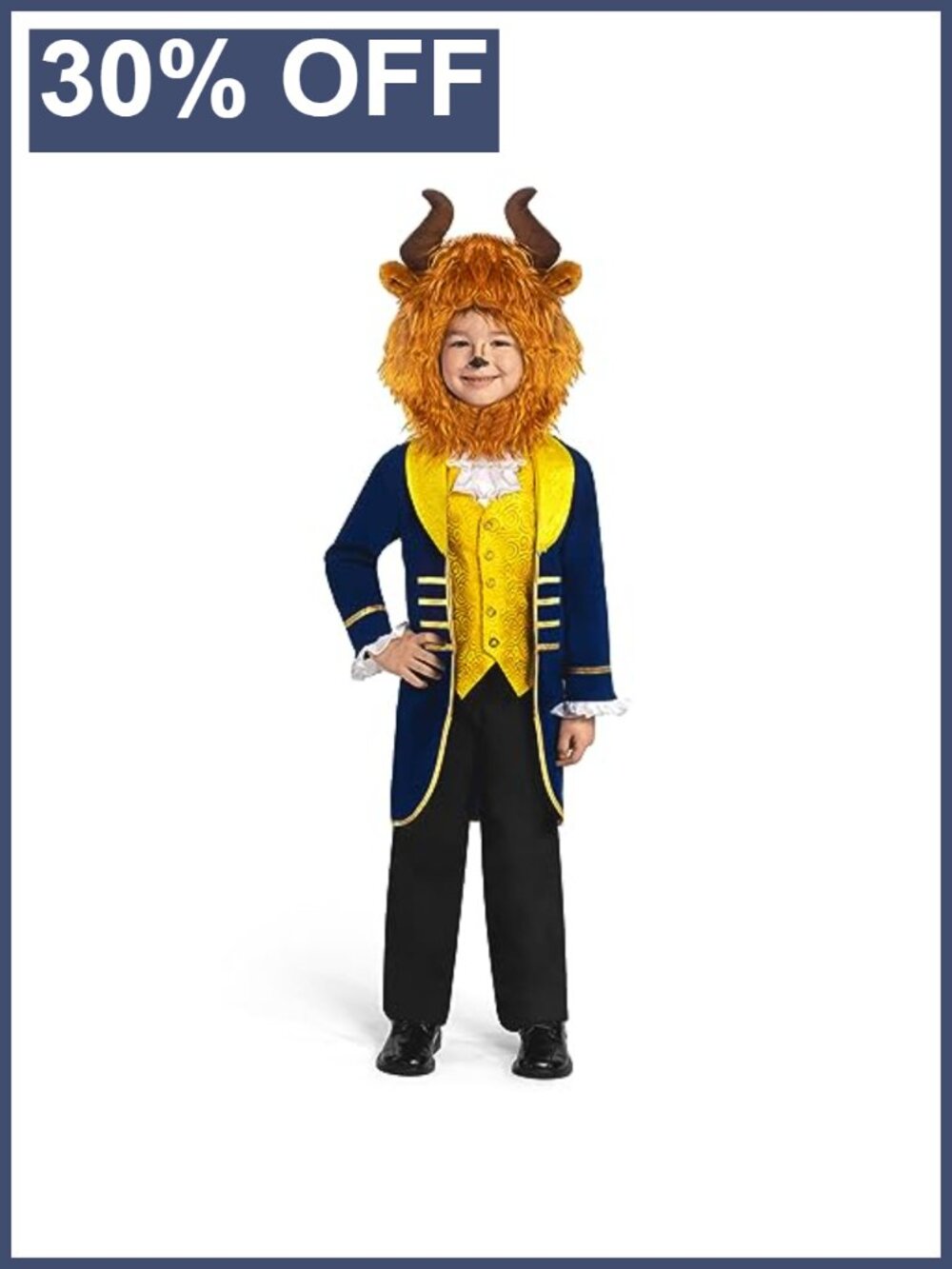Prince Costume Boys 100% Polyester Coat Hood Dress Up
